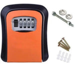 Mounted Key Safe - Steel Combination Lock