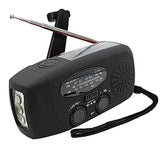 Solar Hand Crank Emergency Radio With Light and Phone Charging