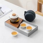 Portable Tea Set for Everyday Kitchen Use
