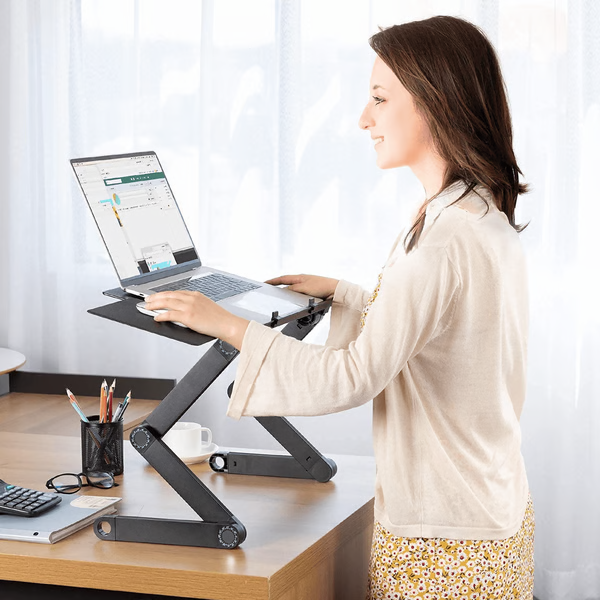 360° Adjustable Ergonomic Laptop Stand for Everyday Practical Use