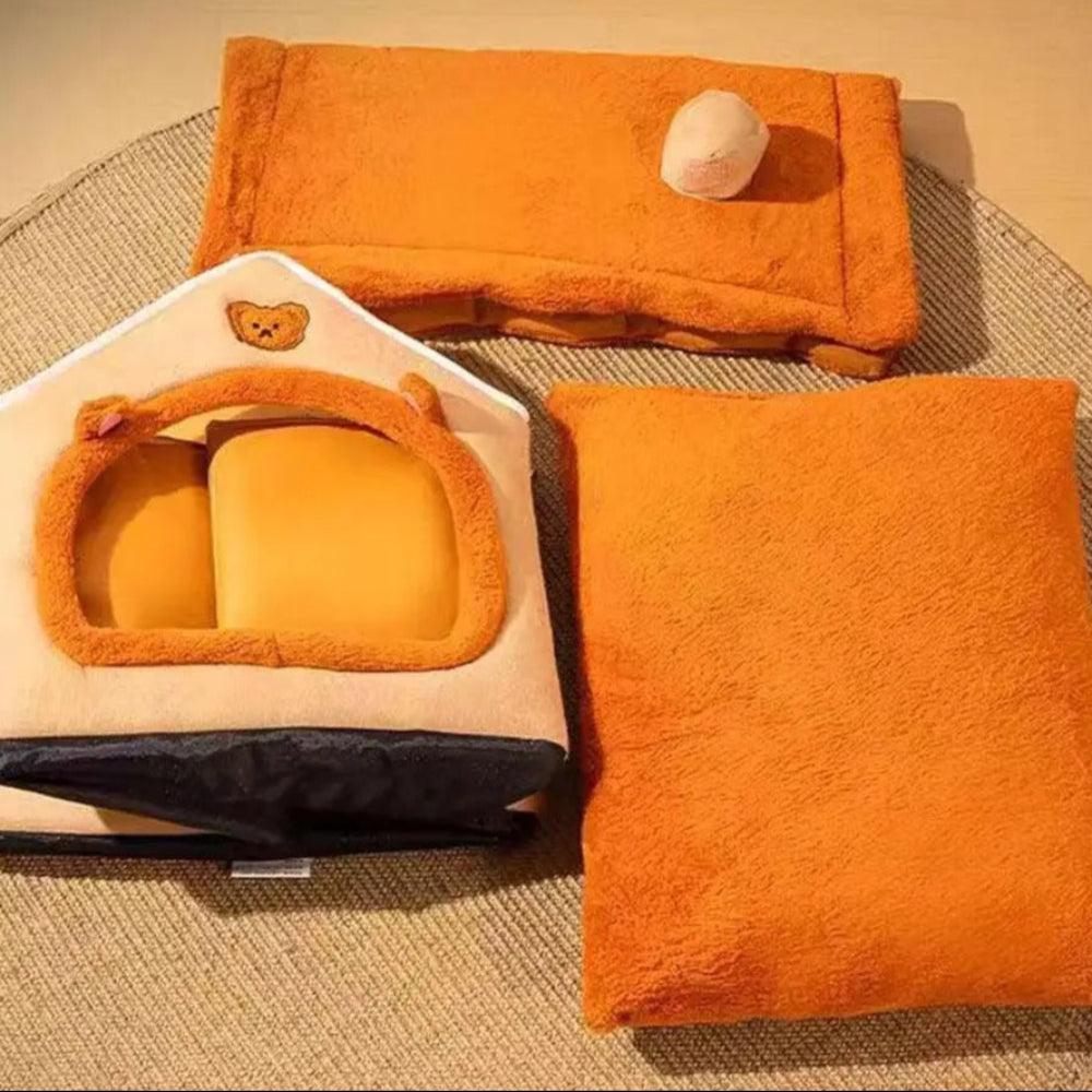 Cozy Washable Pet House for Cats and Small Dogs