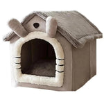 Cozy Washable Pet House for Cats and Small Dogs