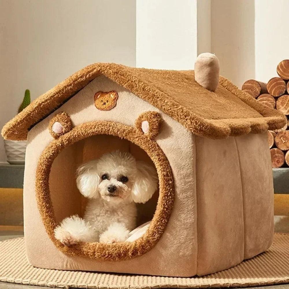 Cozy Washable Pet House for Cats and Small Dogs