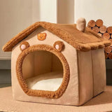 Cozy Washable Pet House for Cats and Small Dogs