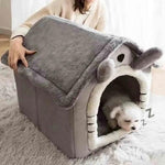 Cozy Washable Pet House for Cats and Small Dogs
