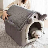 Cozy Washable Pet House for Cats and Small Dogs