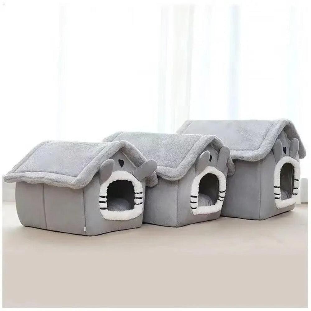 Cozy Washable Pet House for Cats and Small Dogs