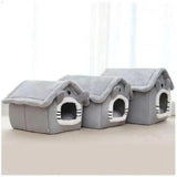 Cozy Washable Pet House for Cats and Small Dogs