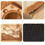 Cozy Washable Pet House for Cats and Small Dogs