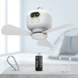 Rechargeable Hanging Camping Fan With Night Light