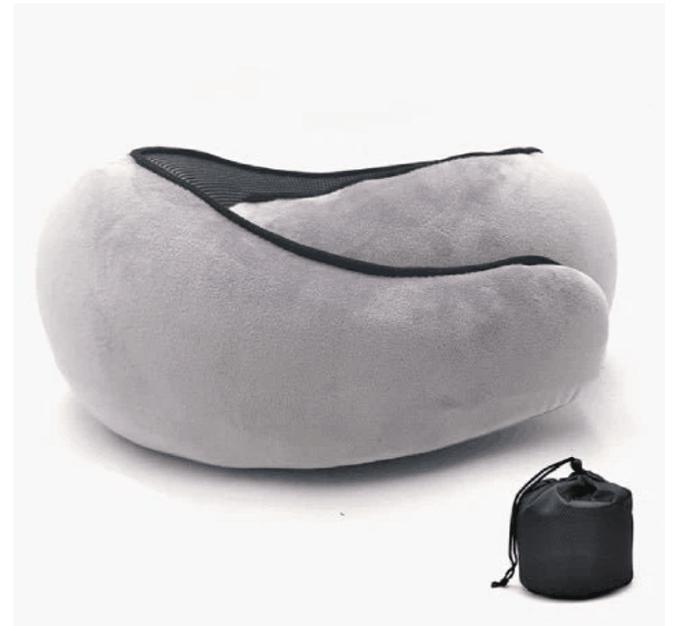 Memory Foam Travel Neck Pillow for Comfortable Journeys