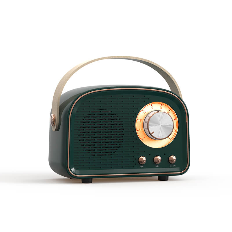 Portable Retro Bluetooth Speaker for Everyday Listening and Travel