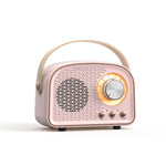 Portable Retro Bluetooth Speaker for Everyday Listening and Travel