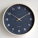 Wooden Wall Clock - Scandinavian Minimalist Design 12 Inches