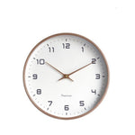 Wooden Wall Clock - Scandinavian Minimalist Design 12 Inches