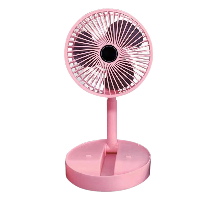 Foldable Rechargeable Telescopic Table Fan for Everyday Electronic Use