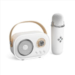 Portable Bluetooth Karaoke Speaker with Wireless Microphone