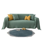 Knitted Sofa Throw Blanket - Cotton Polyester Extra Large Blanket
