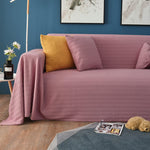Knitted Sofa Throw Blanket - Cotton Polyester Extra Large Blanket