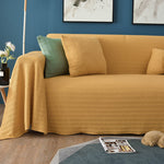 Knitted Sofa Throw Blanket - Cotton Polyester Extra Large Blanket