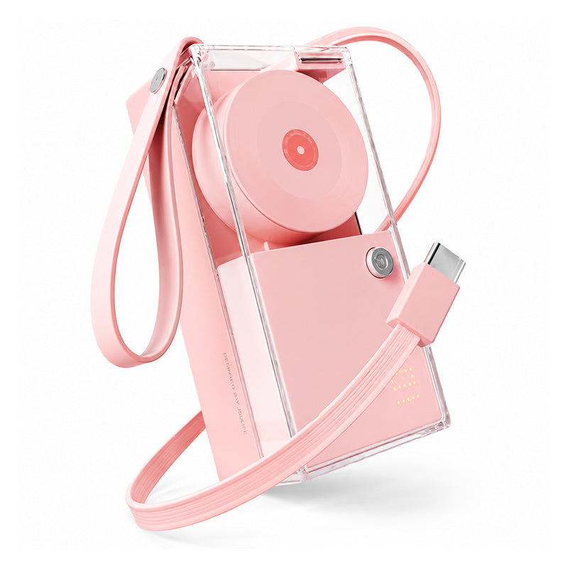 3‑In‑1 Fast Charge Power Bank – Built‑In Cable, Pocket‑Friendly, No More Hunting for Chargers – Just Plug & Go ✨