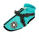 Waterproof Dog Jacket With Integrated Harness
